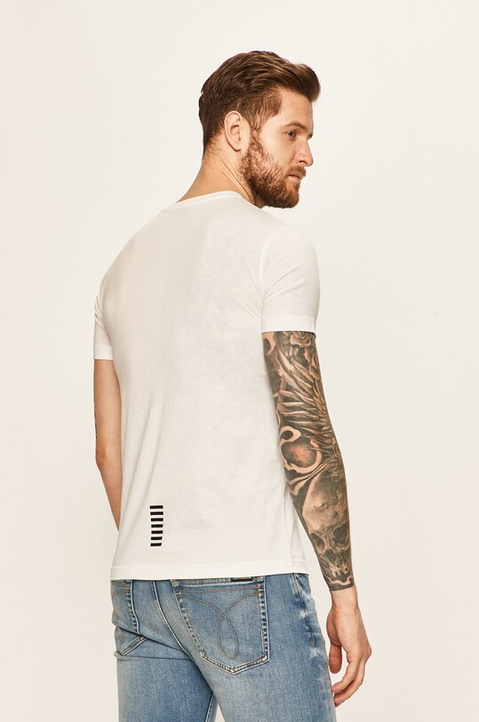 Îmbrăcăminte EA7 Emporio Armani - Tricou PJM9Z.8NPT51 alb