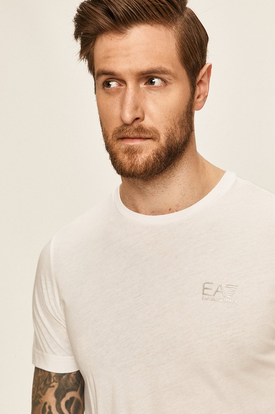 EA7 Emporio Armani - T-shirt PJM9Z.8NPT51 PJM9Z.8NPT51 biały