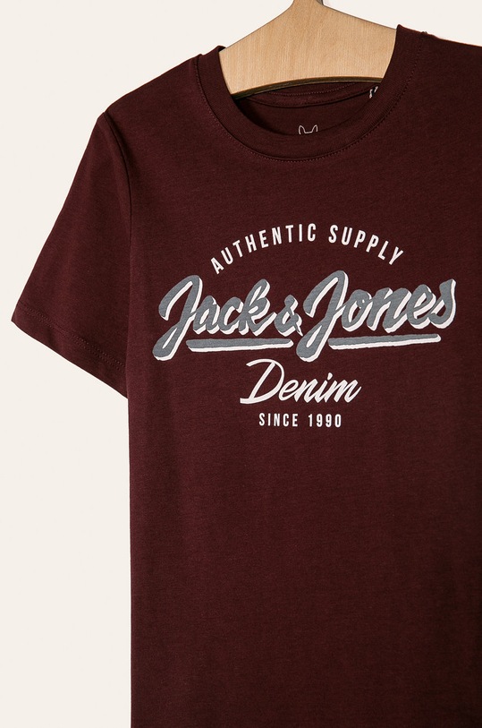 Oblečenie Jack & Jones - Detské tričko 128-176 cm 12158430 burgundské