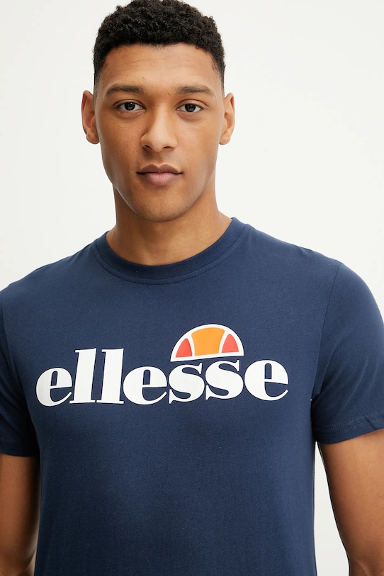 Ellesse - T-shirt SL Prado Tee granatowy SHC07405