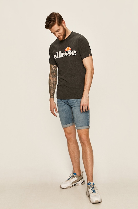 Majica EllesseSL Prado Tee SHC07405 siva AW20