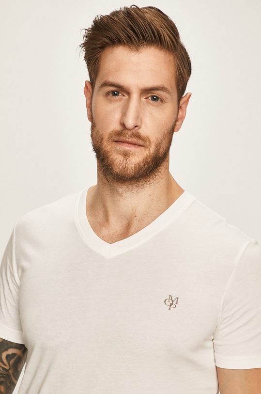 Marc O'Polo - T-shirt biały B21222051018
