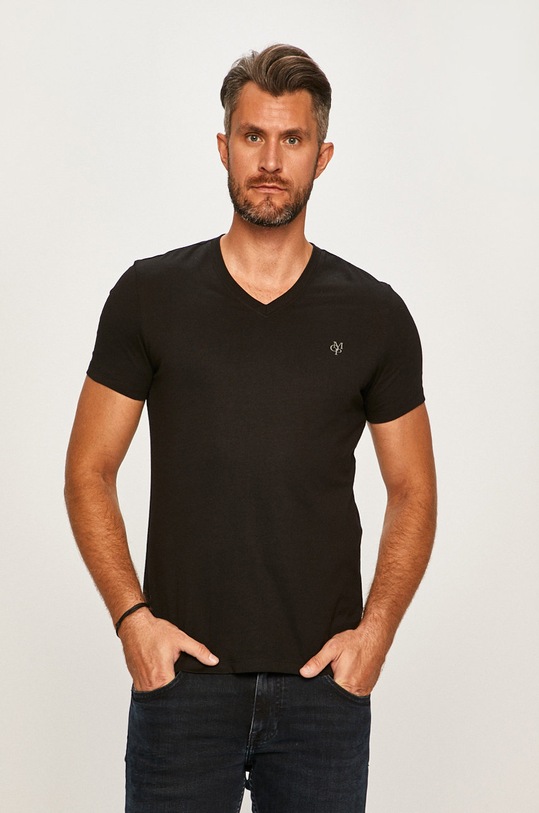 Marc O'Polo - T-shirt czarny B21222051018
