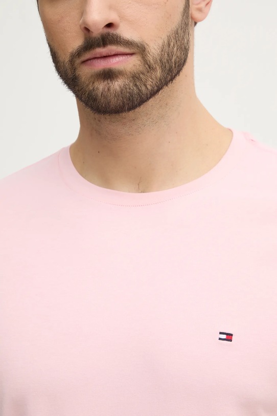 Tommy Hilfiger tricou MW0MW10800 roz