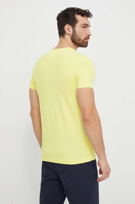 Tommy Hilfiger t-shirt MW0MW10800 żółty SS25