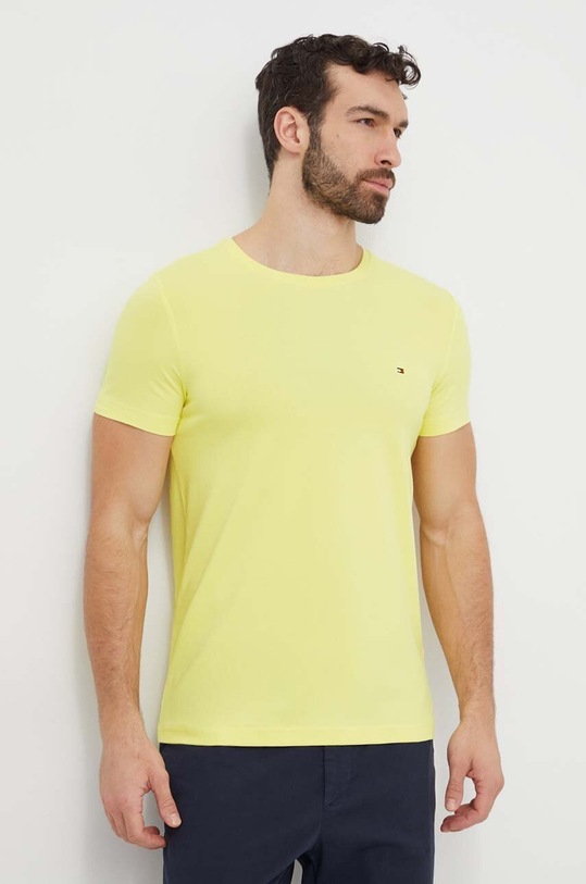 Odzież Tommy Hilfiger t-shirt MW0MW10800 żółty