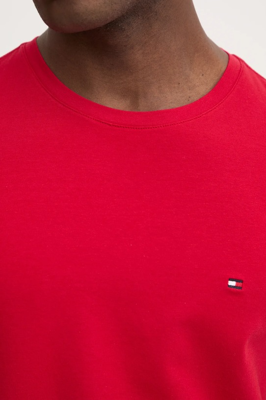 Μπλουζάκι Tommy Hilfiger MW0MW10800 κόκκινο
