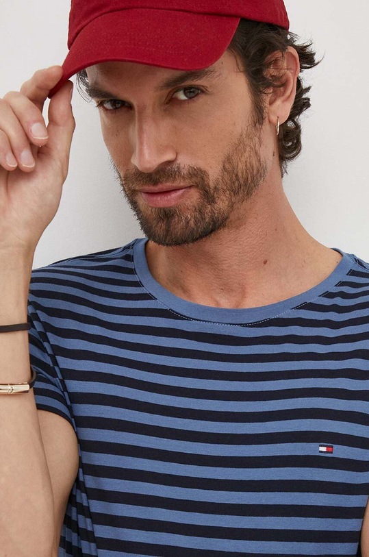 Tommy Hilfiger t-shirt granatowy MW0MW10800
