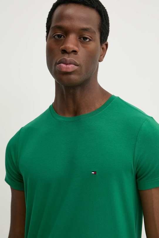 Tričko Tommy Hilfiger zelená MW0MW10800