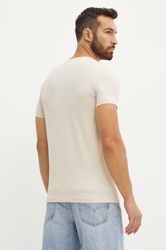 Футболка Tommy Hilfiger MW0MW10800 бежевый SS25
