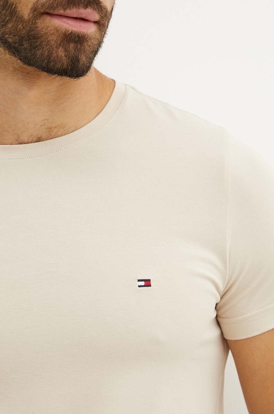 Tričko Tommy Hilfiger béžová MW0MW10800