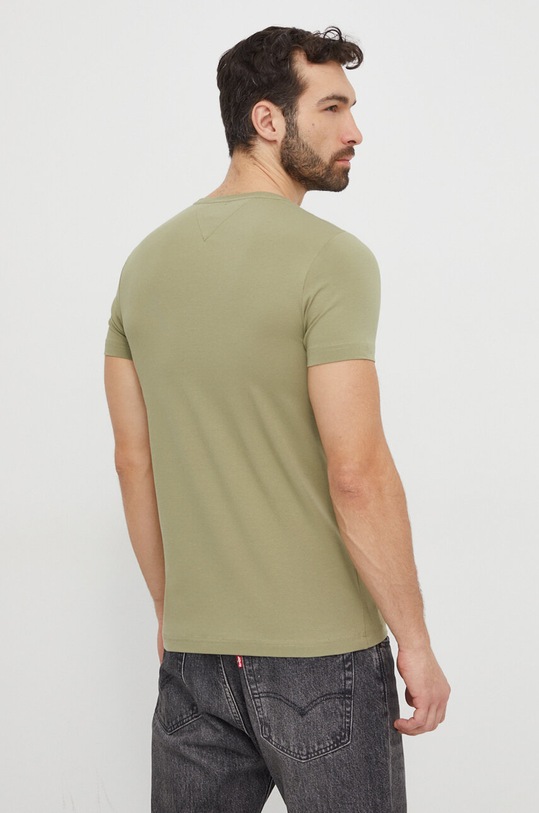 Tommy Hilfiger t-shirt MW0MW10800 zielony SS25