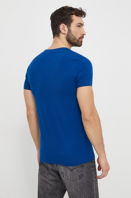 Tommy Hilfiger t-shirt MW0MW10800 niebieski SS25