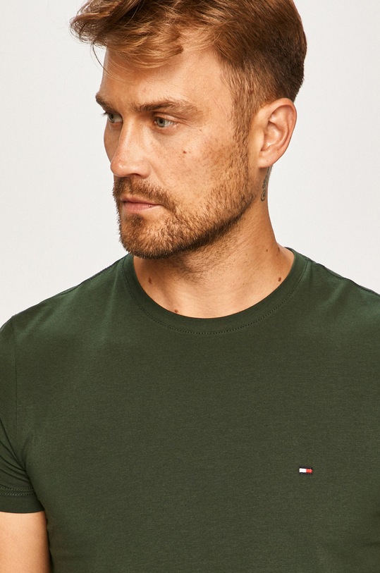 Tommy Hilfiger tricou verde MW0MW10800
