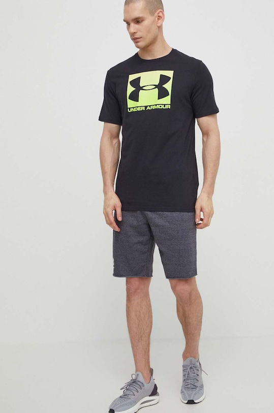 Under Armour t-shirt 1329581 czarny SS24