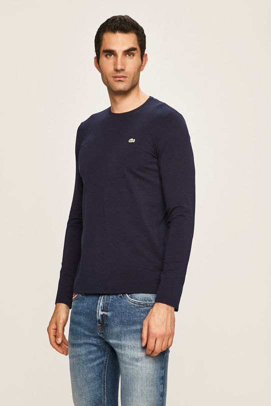 Lacoste - Longsleeve uni bleumarin TH0990