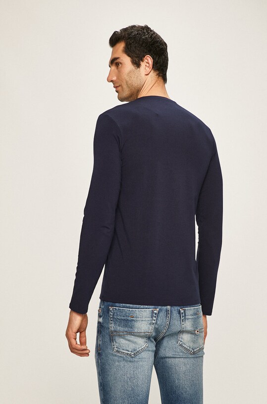 Odzież Lacoste - Longsleeve TH0990 TH0990 granatowy