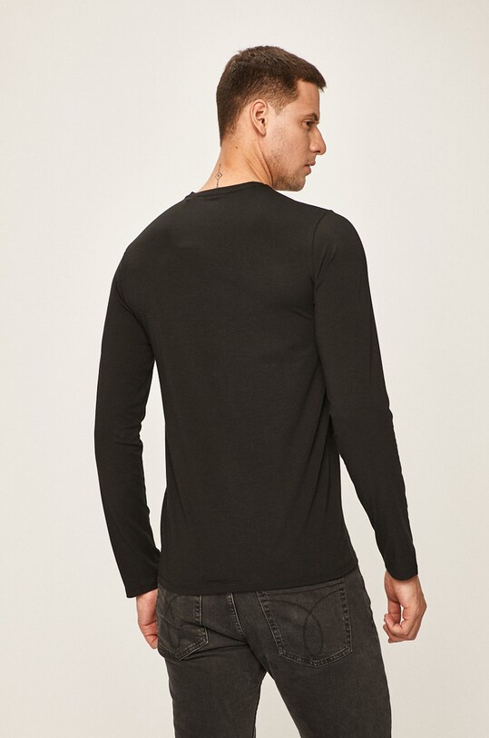 Oblečenie Lacoste - Pánske tričko s dlhým rukávom TH0990 čierna