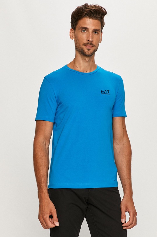 EA7 Emporio Armani - Tričko potisk modrá 8NPT52.PJM5Z