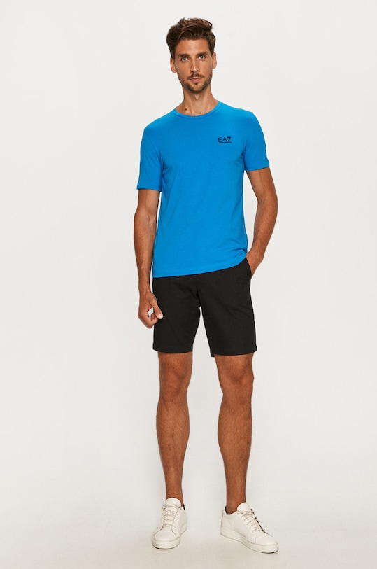 EA7 Emporio Armani - Tričko 8NPT52.PJM5Z modrá AA00