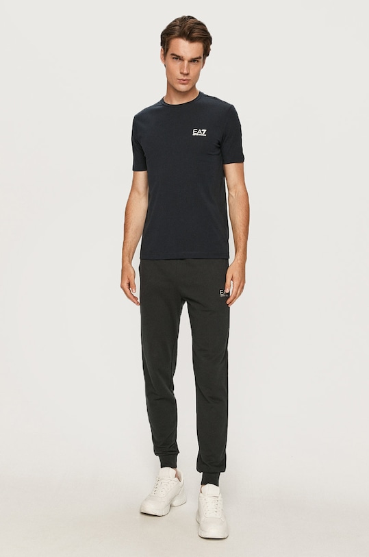 Majica EA7 Emporio Armani 8NPT52.PJM5Z mornarsko plava AA00