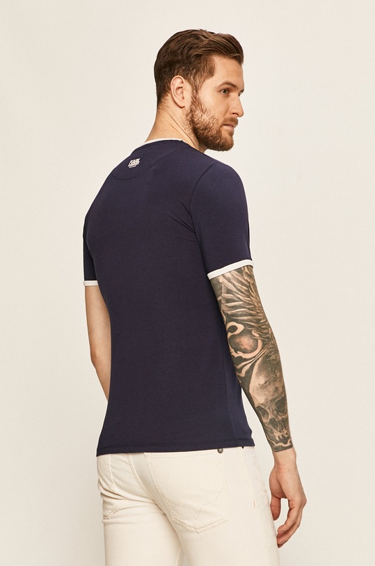 Дрехи Karl Lagerfeld - Тениска KL19MTS02 тъмносин