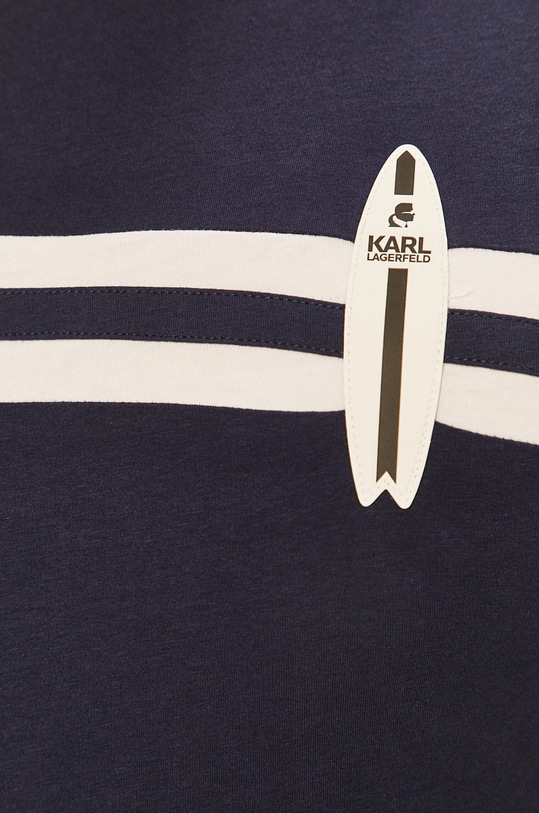 Karl Lagerfeld - Тениска тъмносин KL19MTS02