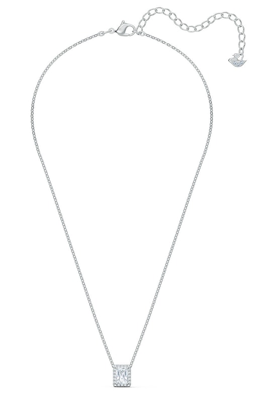 Swarovski - Náušnice a náhrdelník ANGELIC 5579842 stříbrná AA00