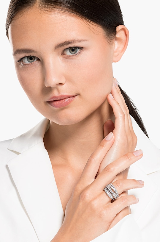 Swarovski - Prstýnek TWIST 5580952 stříbrná AW20