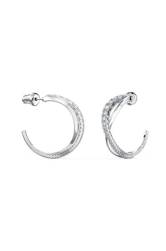 Swarovski - Сережки TWIST MINI HOOP срібний 5563908
