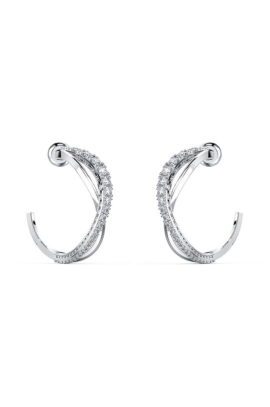 Swarovski - Сережки TWIST MINI HOOP 5563908 срібний AW20