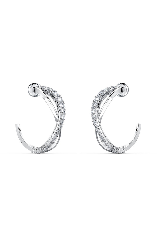 Swarovski - Kolczyki TWIST MINI HOOP 5563908 5563908 srebrny AW20