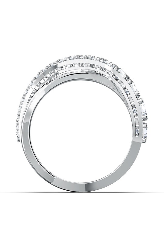 Doplňky Swarovski - Prstýnek TWIST 5572718 stříbrná