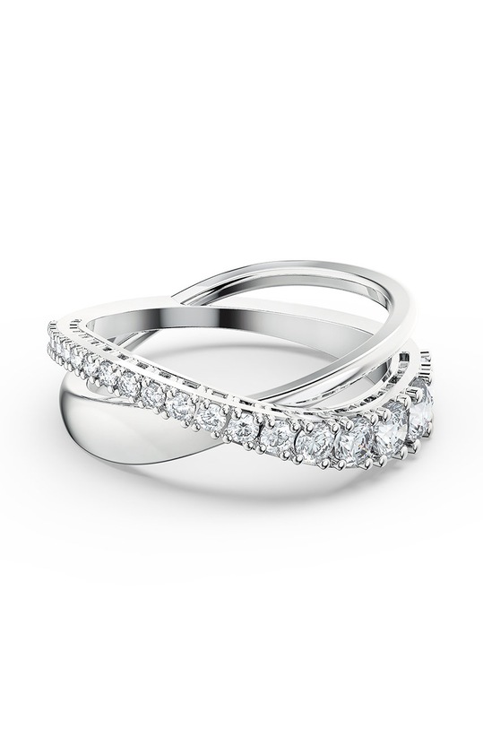 Swarovski - Pierścionek TWIST 5572724 5572724 srebrny AW20