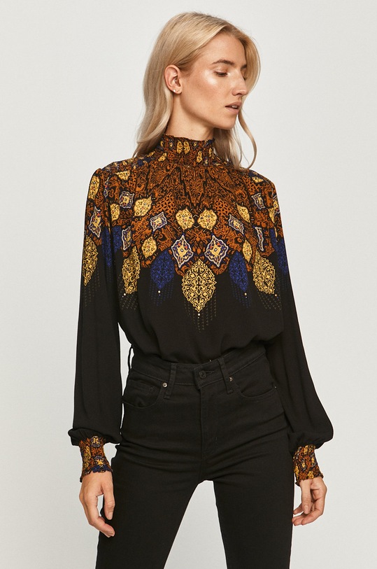 Desigual - Bluza cu modele multicolor 20WWBW27