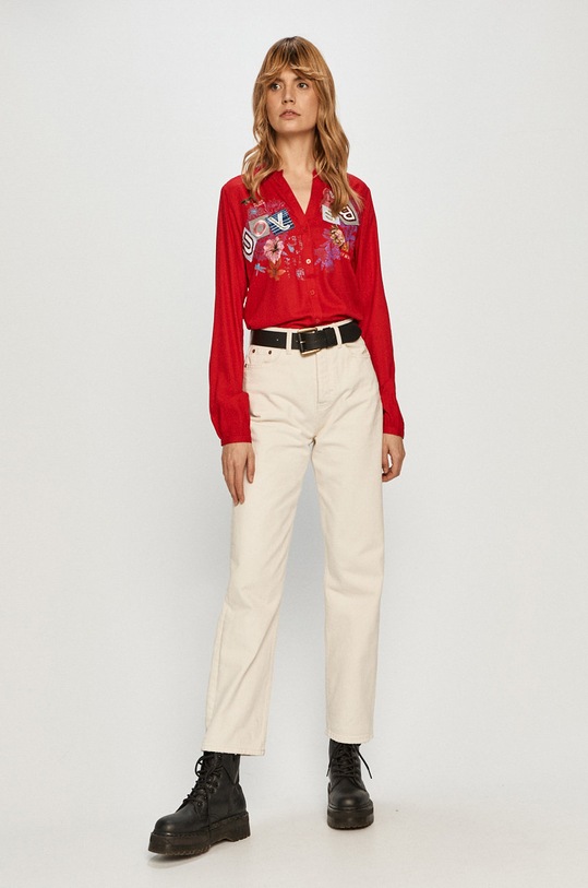 Desigual - Koszula 20WWCW79 20WWCW79 czerwony AW20