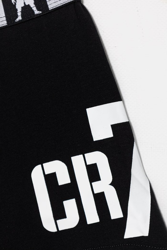 Chłopiec CR7 Cristiano Ronaldo - Bokserki dziecięce (2-pack) 8400.51.451 czarny