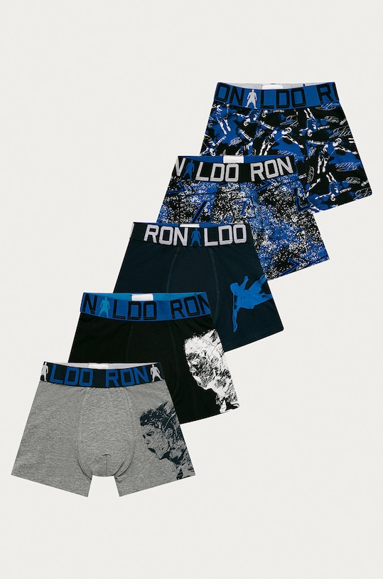 CR7 Cristiano Ronaldo - Dětské boxerky (5-pack) přiléhavé boxerky vícebarevná 8405.5100.2500