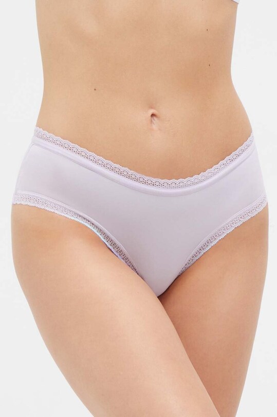 Nohavičky Calvin Klein Underwear nohavičky fialová 000QD3767E