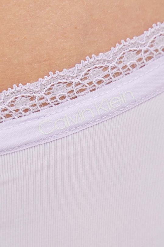 Odzież Calvin Klein Underwear figi 000QD3767E fioletowy