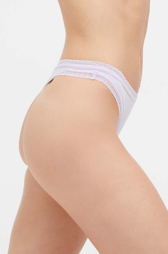 Calvin Klein Underwear stringi 000QD3763E fioletowy AA00