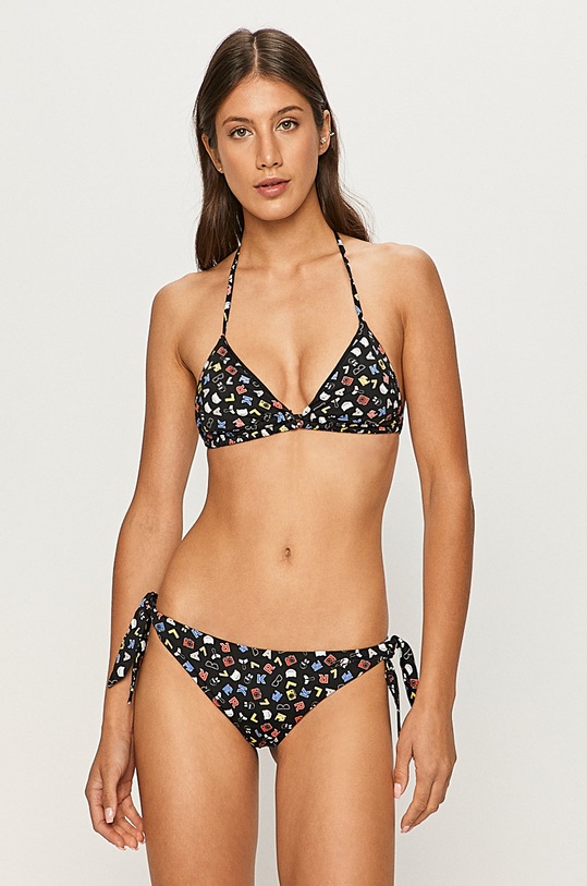 Дрехи Karl Lagerfeld - Горнище на бански KL20WTP16 черен