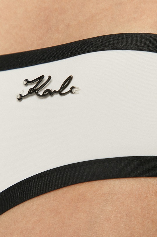 Karl Lagerfeld - Plavkové nohavičky biela KL20WBT23