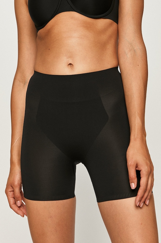 Spanx - Modelující šortky Thinstincts Targeted pletenina černá 10004R