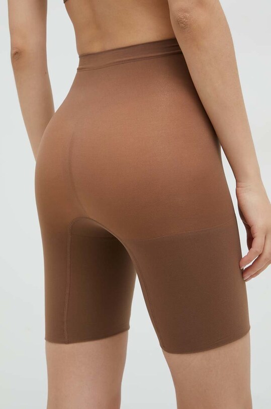 Spanx pantaloni scurti modelatori 2744 maro AA00