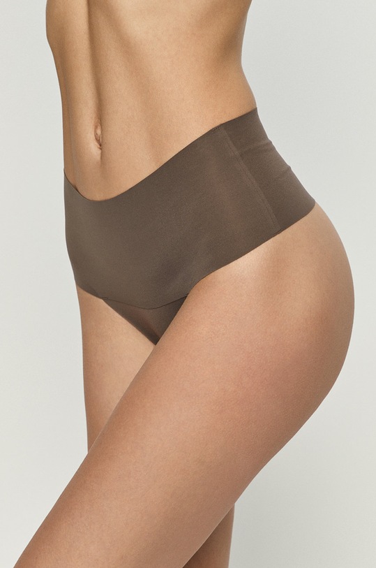 Spanx stringi modelujące tkanina fioletowy SP0115
