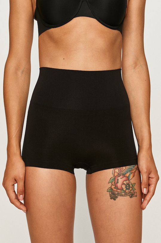 Spanx - Tvarujúce šortky pletenina čierna SS0915