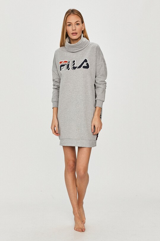 Fila - Bluza piżamowa FPW4027 szary AW20