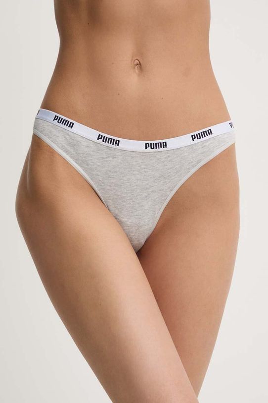Nohavičky Puma 2-pak 907851. sivá SS24