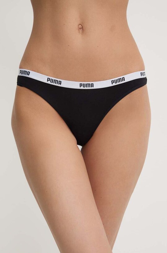 Gaćice Puma (2-pack) print crna 907851.